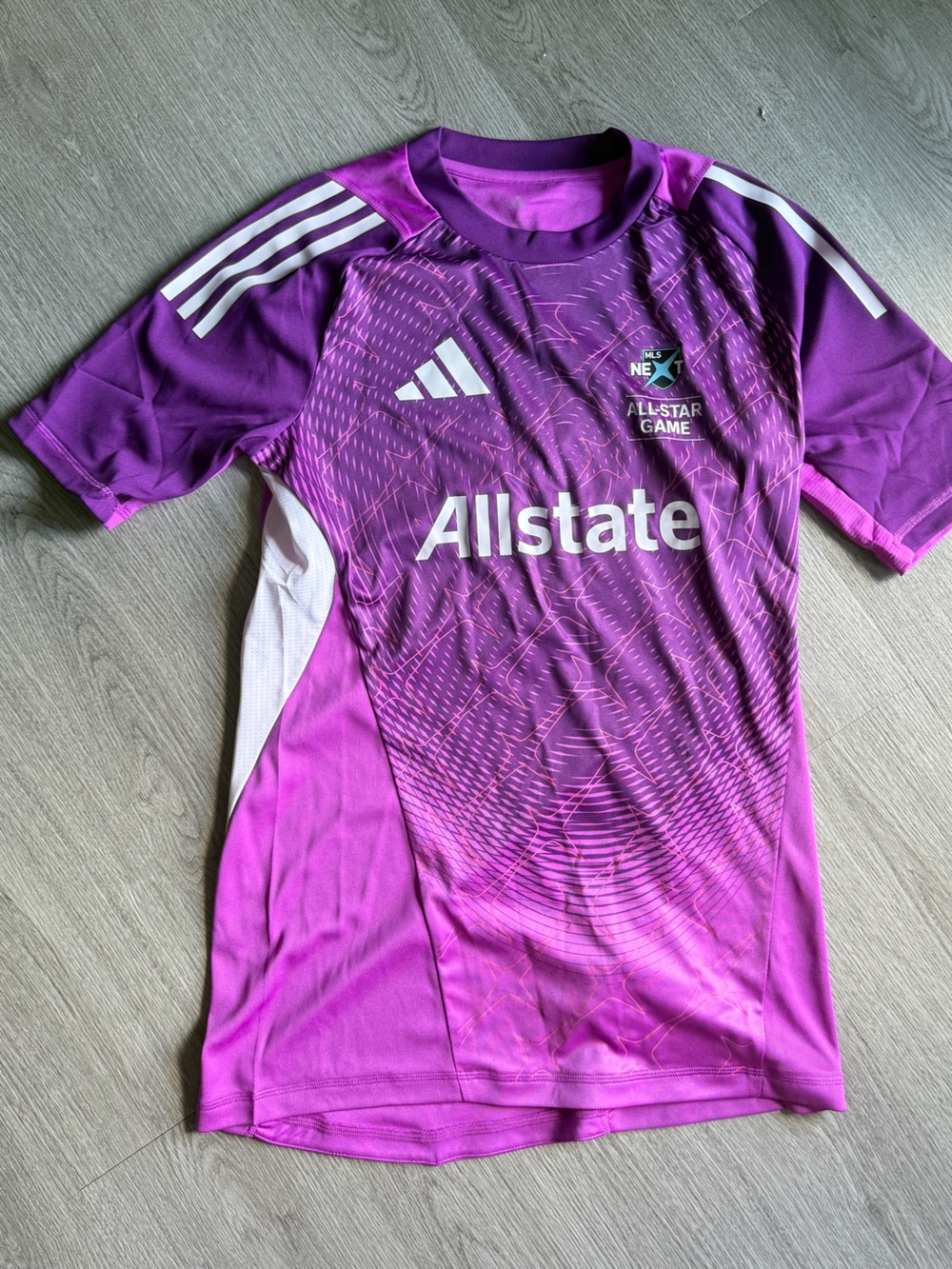 adidas Kids Purple Allstate Soccer Jersey